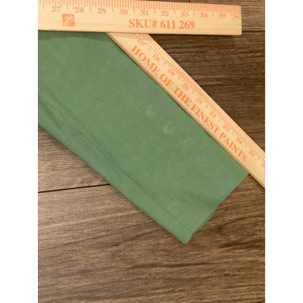 Free People Olivia Jacket Small Double Breasted Belted Green Linen Career Wear - Picture 6 of 8